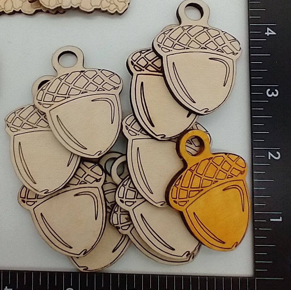 Engraved Blank Wood Earring Sets - 10 Sets - Easy DIY, Creative DIY Items