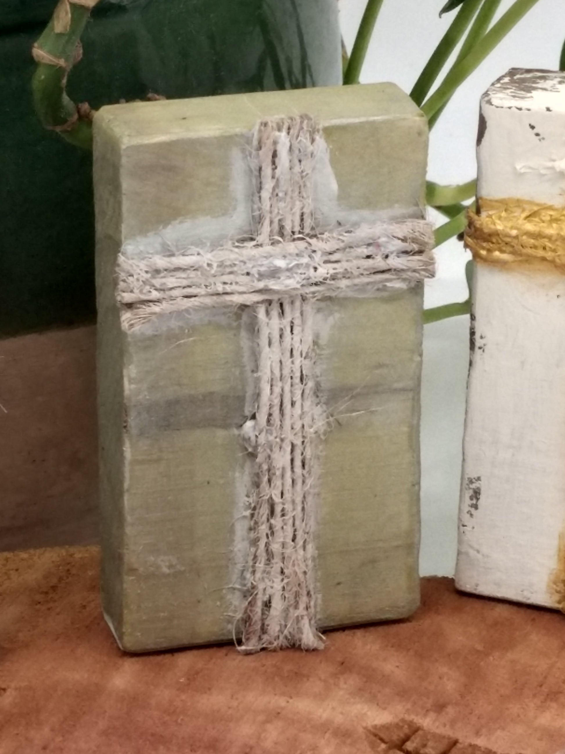 Twine and Wood Rugged Cross - Easy DIY, Creative DIY Item