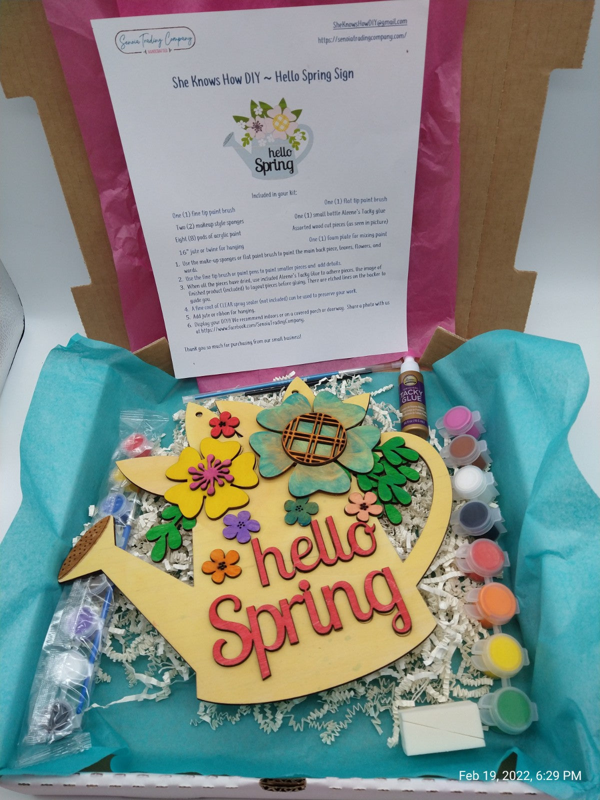 DIY Paintable Crafter Kit