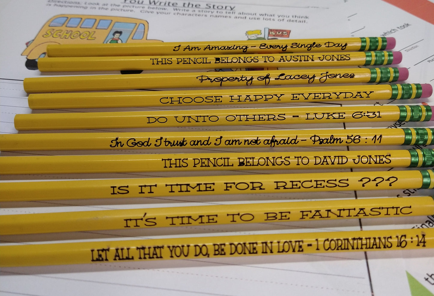 Personalized Ticonderoga #2 Pencils - Easy DIY, Creative DIY Items