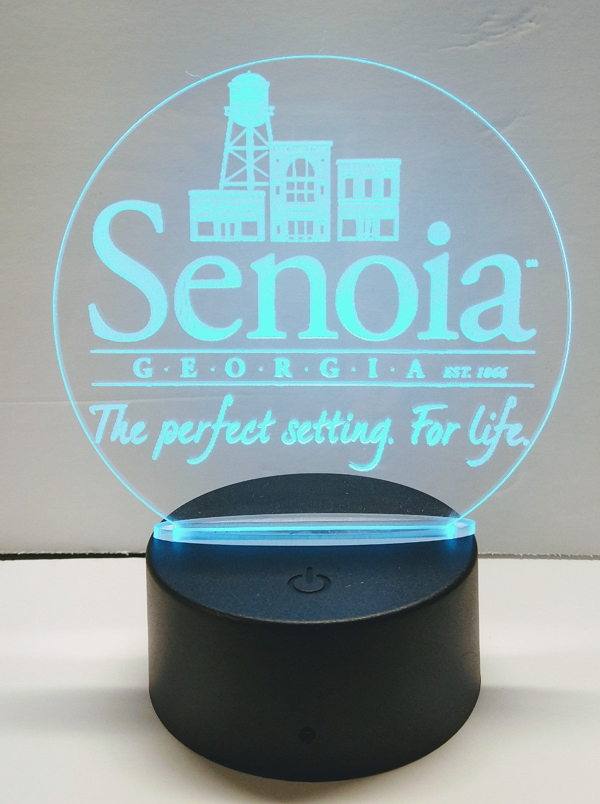 Multi-Color Acrylic Night Light ~ Easy DIY, Creative DIY Items - Senoia, The Perfect Setting For Life