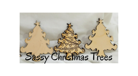 Christmas Laser Cut Wood Blank Sets - Easy DIY, Creative DIY Items