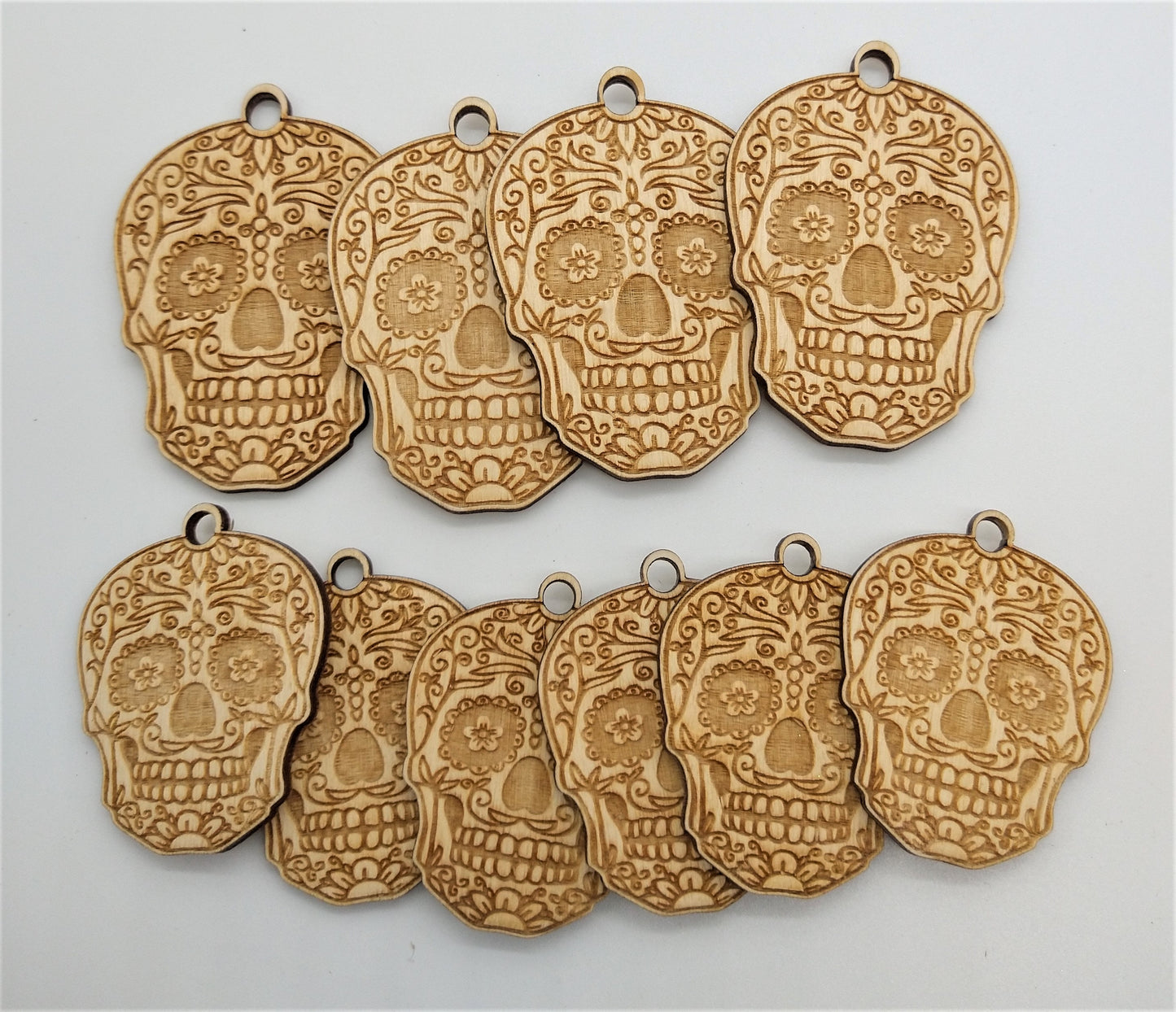 Engraved Blank Wood Earring Sets - 10 Sets - Easy DIY, Creative DIY Items
