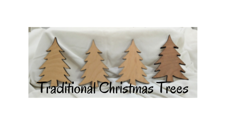 Christmas Laser Cut Wood Blank Sets - Easy DIY, Creative DIY Items