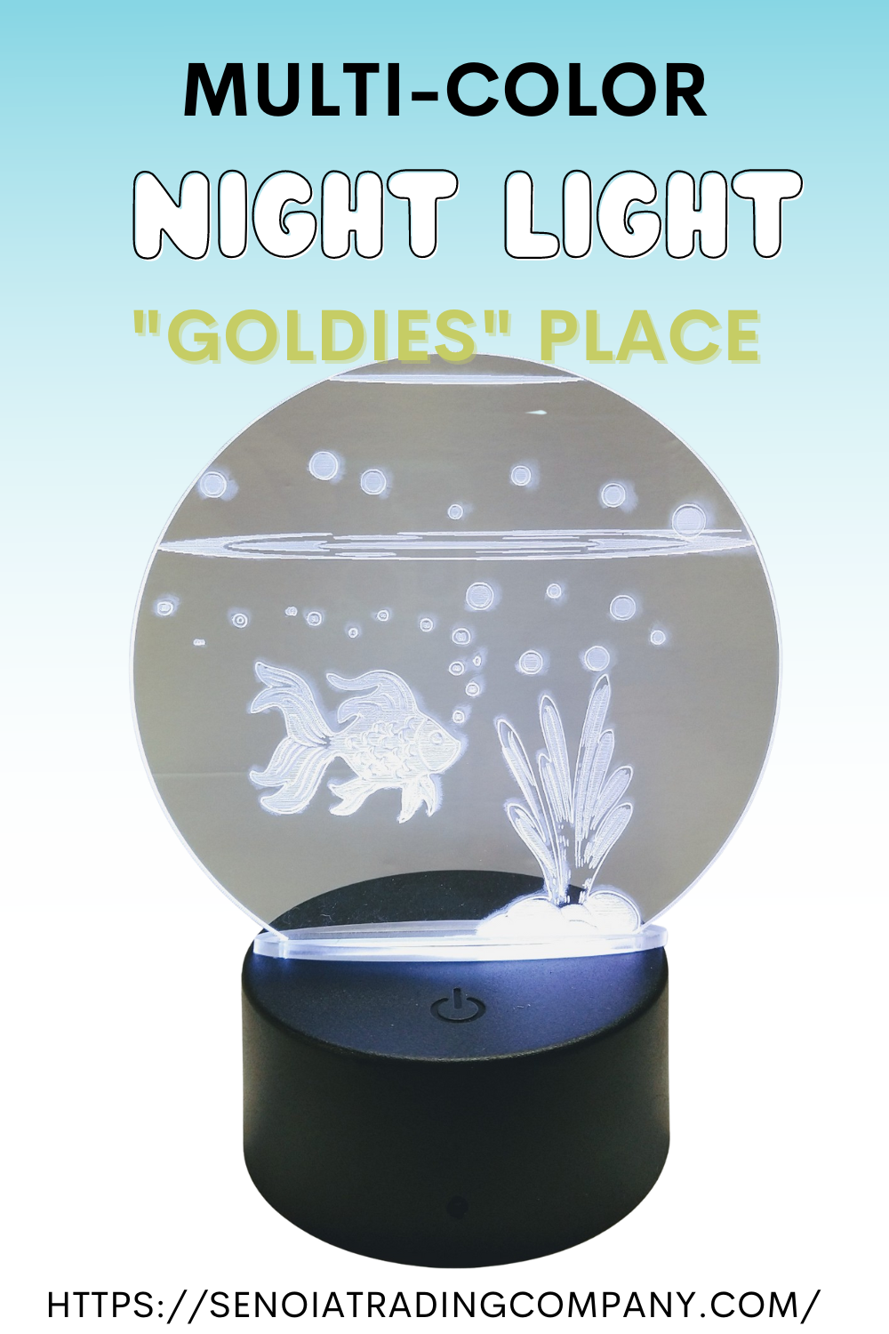 Multi-Color Acrylic Night Light ~ Easy DIY, Creative DIY Items - Goldie