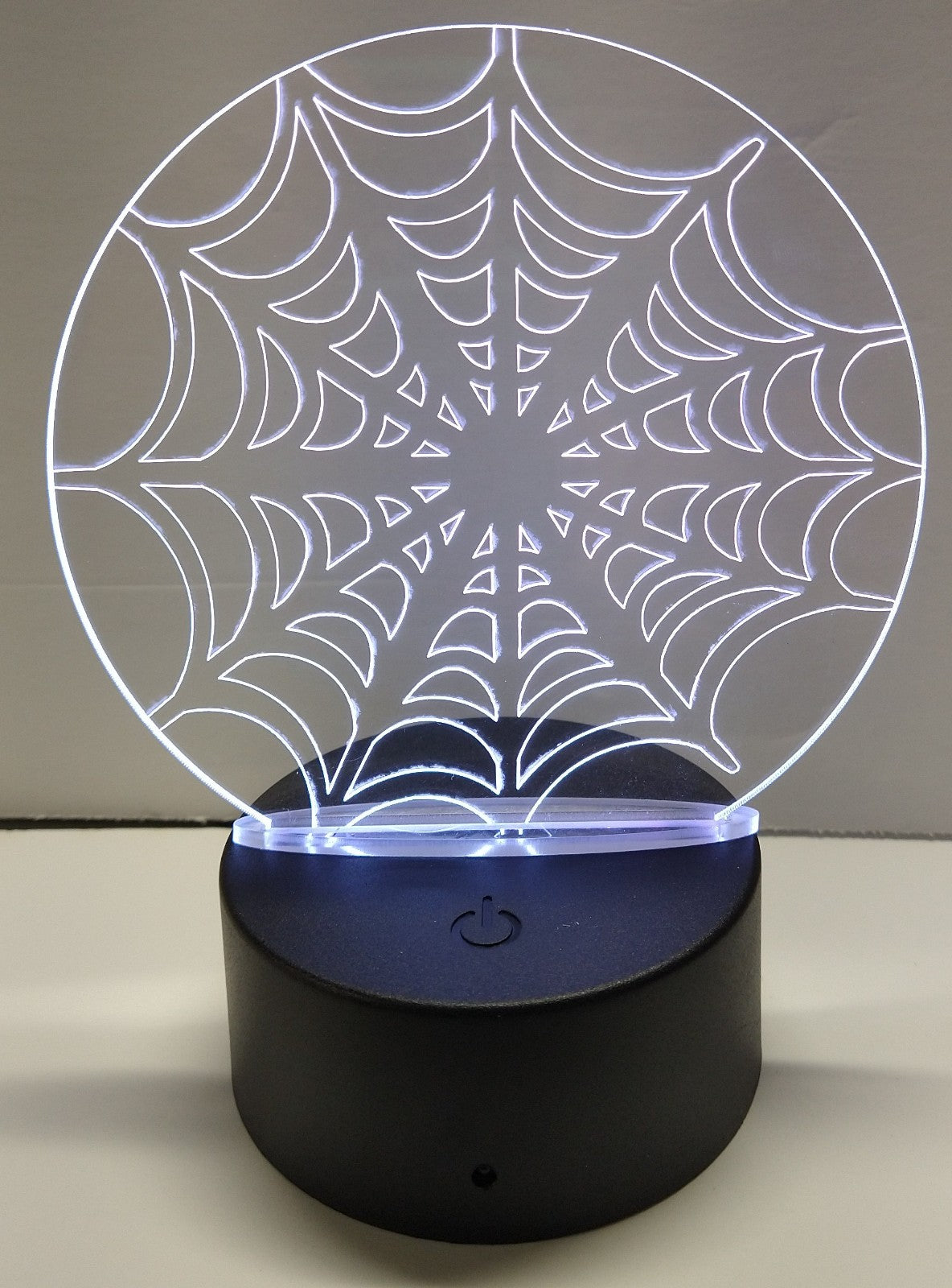 Multi-Color Acrylic Night Light ~ Easy DIY, Creative DIY Items - Spider Web 2